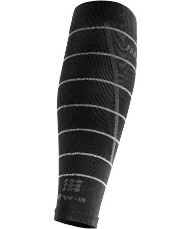 Buy CEP Reflective Compression Calf Sleeves for Men | Black Running Socks | Size IV - International Shipping Available - Buy Online on SooperMarket.com