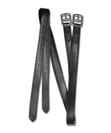 WALDHAUSEN stirrup leathers X-Line Soft 140 cm black