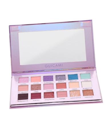 WOONEKY 1pc 15 Portable Eyeshadow Compact Eyeshadow Palette Cosmetic Eye Shadows Cosmetic Pallet