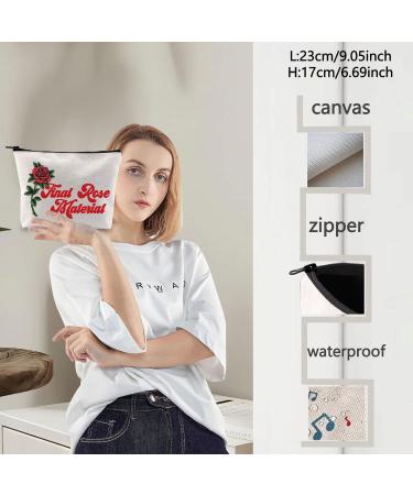 LEVLO Bachelorette Party Zippered Cosmetic Bag - Inspired by Final Rose TV Series | Perfect Gift for Bridesmaids - Buy Online on SooperMarket.com