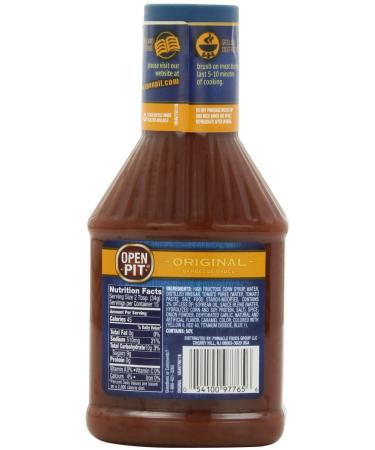 Open Pit Barbecue Sauce Original 18 Oz - 4 Pack | Delicious BBQ Flavor - Buy Online on SooperMarket.com