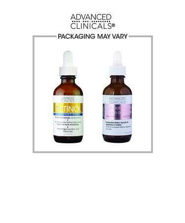 Advanced Clinicals Retinol Serum 1.75 fl oz - Anti-Wrinkle Skincare Solution - Buy Online on SooperMarket.com