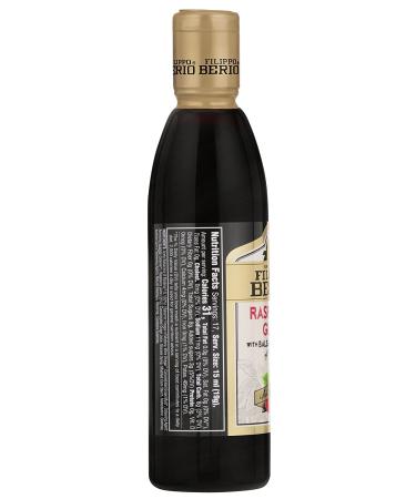 Filippo Berio Raspberry Balsamic Glaze 8.4 Fl Oz - Premium Quality Balsamic Glaze in a Convenient Plastic Bottle - Buy Online on SooperMarket.com
