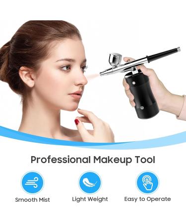 Cosscci 30 PSI Airbrush Kit - Portable Mini Air Brush Spray Gun with Compressor Kit for Cake Decorating, Makeup & Nail Art - Buy Online on SooperMarket.com
