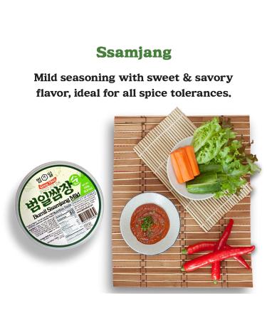 Bumil Korean Sauce Set - Gochujang, Ssamjang, Soybean Paste 8.81 Oz x3 | Fermented Korean Spicy Chili Paste for Meat, Bulgogi, Bibimbap, Stew, Soup, Dipping Sauce & More - Buy Online on SooperMarket.com