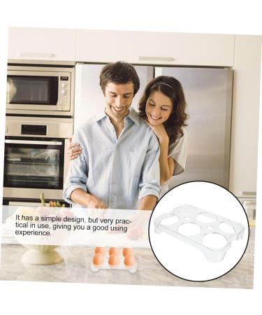 KOMBIUDA Egg Storage Box Tray Storage Drawer Fridge Fresh Egg Holder Egg Storage Case Server Universal Assorted Color 14.8x9.7x2cm - Buy Online on SooperMarket.com