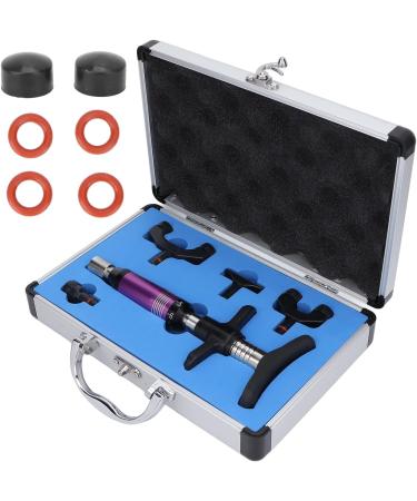 Chiropractic Handheld Device for Spine Adjustment - Ergonomic Manual Massage Tool with Case - Ideal for Men & Women - Violet - Buy Online on SooperMarket.com