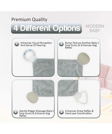 Modern Baby Koala Security Blanket Lovey - Super Soft Stuffed Taggy Blanket Teether Toy - Buy Online on SooperMarket.com