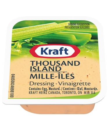 Kraft Thousand Island Dressing 3.6L (200 Dip Cups)