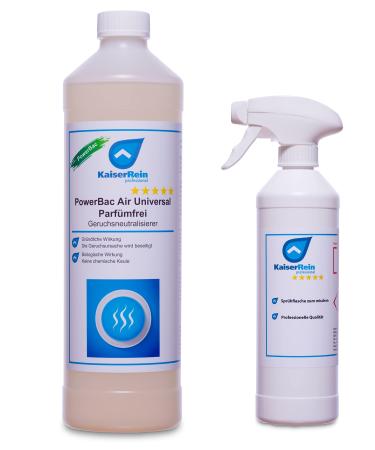 Kaiserrein 1 L odor neutralizer Powerbac Air Universal perfume -free odor remover freshener for apartment car cat dog pets for smoke urine animal smells