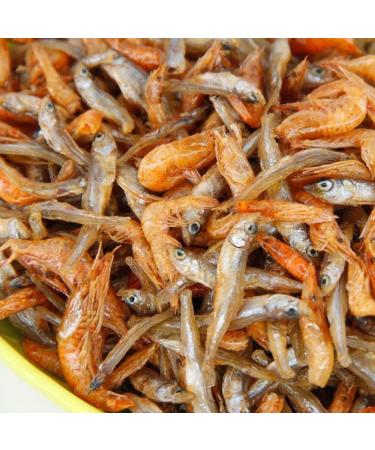 Small Fish and Shrimp Small Fish Dried Goods Hunan Specialty Small Fish Small Shrimp Dried Food Wild River Shrimp Small Fish Dried Fish (16 oz) - Buy Online on SooperMarket.com
