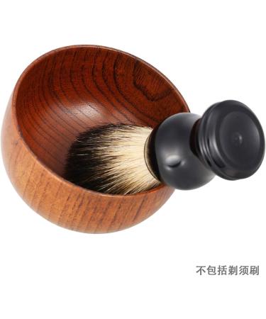 Premium Male Shaving Set: Wooden Brush Bowl and Face Cleaning Soap for a Perfect Shave - International Shipping Available - Buy Online on SooperMarket.com