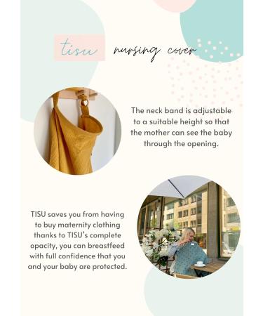 Nursing Cover for Baby Breastfeeding & Pumping | Multi-Use Car Seat Stroller Cover | Soft Organic Muslin Cotton Apron & Shawl | Pastel Colors - Light Grey - Buy Online on SooperMarket.com