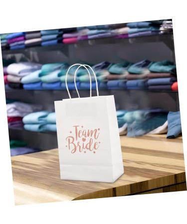 6pcs Wedding Bridesmaid Gift Bag Wedding Party Favor Bags Items for Wedding Welcome Bags Bridal Shower Bags Groomsmen Bags Bride Gift Bag Hen Party Bag Bridesmaid Bag Props Paper - Buy Online on SooperMarket.com
