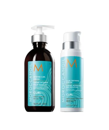 Moroccanoil Curl Defining Cream 250 ml (1 pack) Bundle with Intensive Curl Cream