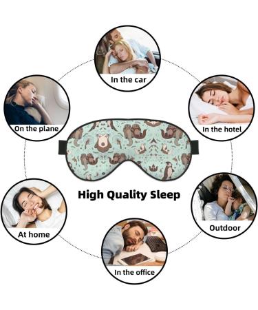 Buy SSIMOO Cartoon Cute Sleep Mask Adjustable & Breathable Eye Mask for Comfortable Sleep | International Shipping - Buy Online on SooperMarket.com