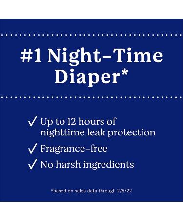 Huggies Overnites Nighttime Baby Diapers Size 6 (72 Count) - 35+ lbs | Overnight Diapers - Buy Online on SooperMarket.com