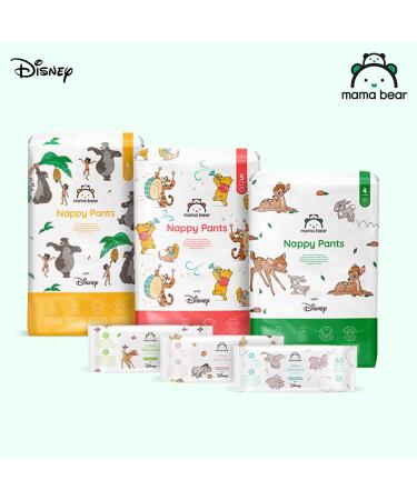 Amazon Mama Bear Disney Diaper Pants - Size 4 (9-15 kg) - 80 Count - International Shipping Available - Buy Online on SooperMarket.com