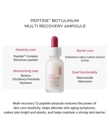 Buy Peptide 11 Botulinum Multi Recovery Ampoule 30ml - Anti-Aging Skin Treatment for Global Shipping - Buy Online on SooperMarket.com