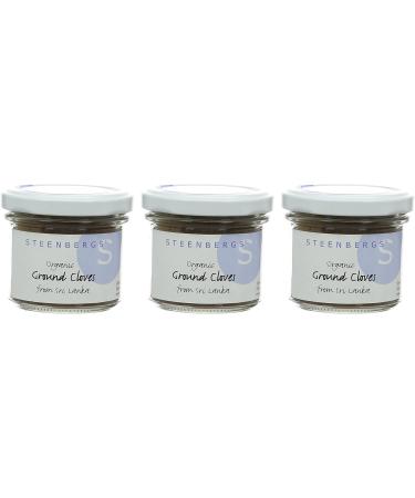 Steenbergs Organic Ground Cloves Powder 48g - Premium Quality Spice for Cooking and Baking - Buy Online on SooperMarket.com