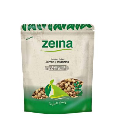 Zeina Jumbo Pistachios (1Kg) - Delicious Roasted Salted Jumbo Pistachio Nuts Gluten Free and Vegan Approved Healthy Premium Snacking Jumbo Pistachios 1 kg (Pack of 1)