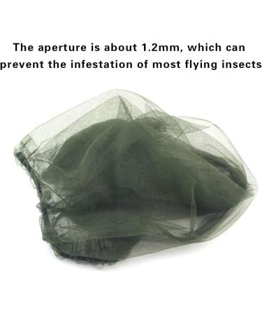 6Pack Mosquito Repellent Head Net Mesh Protective Face Cover Face Mesh Face Cover for Outdoor Lovers Protect from Mosquito Insect Bug Bee Gnats - Buy Online on SooperMarket.com