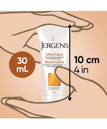 Jergens Ultra Care Moisturizer & Body Lotion Travel Size Multi Pack for Dry Skin (30 ML X 24 CT.) Warm 30 ml (Pack of 24) - Buy Online on SooperMarket.com