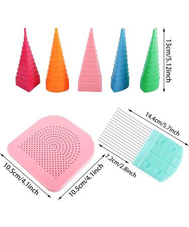 Patioer Quilling Tool Kit - 20pcs Paper Strips DIY Set for Paper Art & Craft - Buy Online on SooperMarket.com