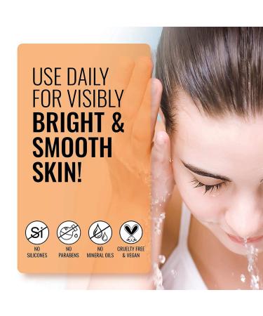 StBotanica Vitamin C Brightening Foaming Face Wash 120ml - With Turmeric & Saffron | Sulphate & Paraben Free | International Shipping - Buy Online on SooperMarket.com