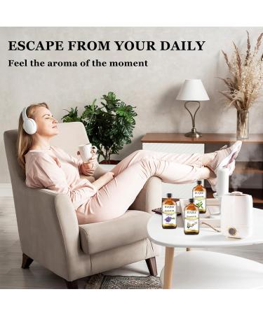 EUQEE Marjoram Essential Oil 118ml - Pure Natural Aromatherapy Oil for Diffusers and Humidifiers at Home - Buy Online on SooperMarket.com
