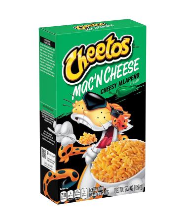 Fritolay Cheetos Mac' N Cheese Pasta Cheesy Jalapeno with Flavored Sauce 164G Cheese 164.00 g (Pack of 1)