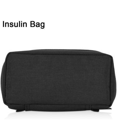 Insulin Protector Bag: Lightweight Insulin Cooling Case for Daily Use - Black - Buy Online on SooperMarket.com