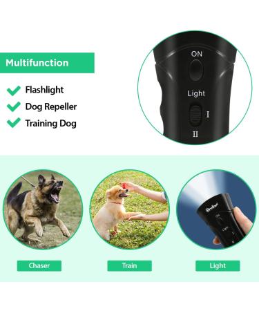 Ultrasound Anti-Bell Dog Training Equipment | Electronic Clicker Trainer for Walking & Aggressive Behavior | Portable Handheld Device - Buy Online on SooperMarket.com