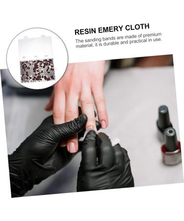 Gogogmee 1 Box Boxed Manicure Circle Portable Nail Drill Nail Sanding Ring Faux Nails Girl Manicure Sand Rings Nail Sand Circle Nail Accessories Nail Polishing Band Resin Abrasive Cloth - Buy Online on SooperMarket.com