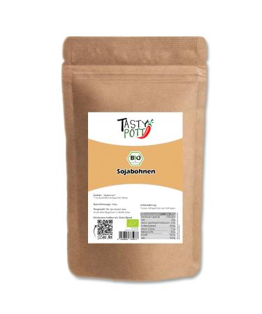 TASTY POTT BOO SOJABEN - very I soy protein i beans for stew and salad i vegan cook i bean salad i soyabeans i soy i in bag 1000g