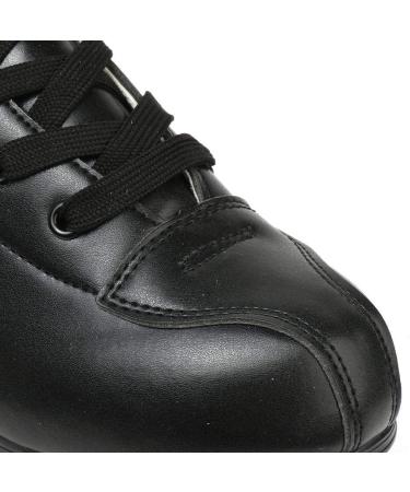 Women's Classic Leather High Top Double Row Roller Skates - Black Wheel - Size 37 | Indoor Outdoor Adult Skates with Bag - Buy Online on SooperMarket.com