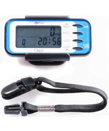 Ozeri 4x3runner Pocket 3D Pedometer and Activity Tracker with Dual Walking & Running Mode Technology - Buy Online on SooperMarket.com