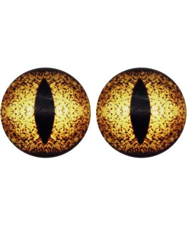 6MM 100PCS Dragon Eyes Glass Cabochon for Clay Doll Making and Jewelry DIY Crafts - Buy Online on SooperMarket.com