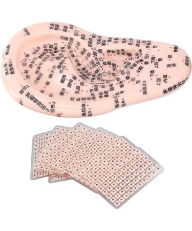 600-Piece Aurious Earring Sond Set | 17cm Earpoint Probe & Silicone Ear Acupuncture Model for Body Care - Buy Online on SooperMarket.com