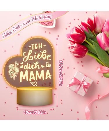 Winzwon Personalized Night Light - Unique Gifts for Mom | Birthday Mother's Day Thanksgiving & Christmas Presents - Buy Online on SooperMarket.com