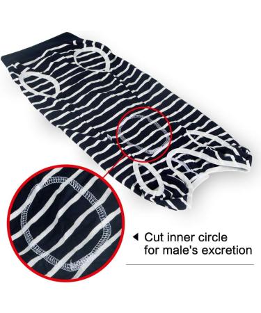 Heywean Dog Recovery Suit - Post-Surgery Protection Bodysuit for Dogs XL | Medical Dog Shirt for Castration Wound Care - Blue - Buy Online on SooperMarket.com