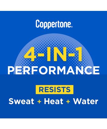 Coppertone SPORT Sunscreen Spray SPF 50 - Water Resistant Bulk Pack - 5.5 Oz, Pack of 3 - Buy Online on SooperMarket.com