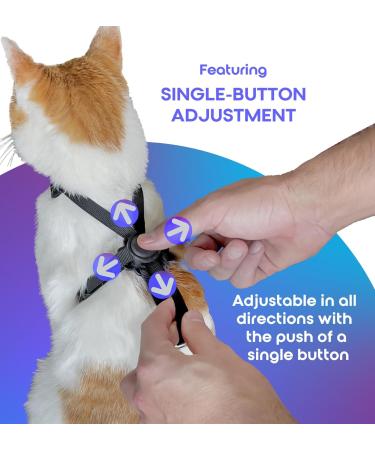 Furee Dog Harness for Cats Small Dogs & More | Adjustable Lightweight Anti-Flop for Maximum Mobility - Buy Online on SooperMarket.com