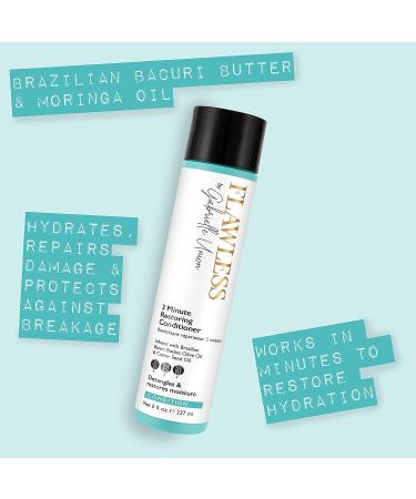 Flawless by Gabrielle Union 3 Minute Restoring Hair Conditioner 8 OZ - Hydrating Hair Treatment - Buy Online on SooperMarket.com