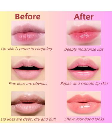 Tongyend Lip Balm Strawberry Tinted Lip Balm Color Changing Lipstick Lip Oil Lipgloss Lip Tint Lipsticks For Women Long Lasting Moisturizing Waterproof Lip Glossier Lip Care - Buy Online on SooperMarket.com