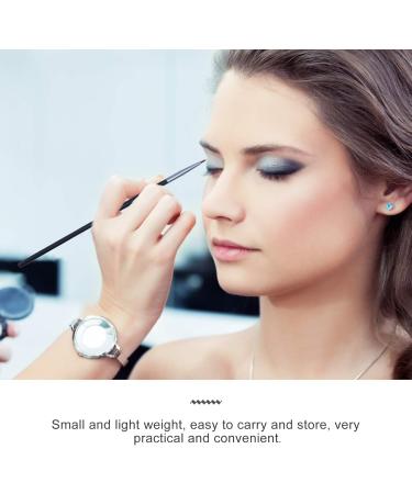 KALLORY 8 Pcs Fine Eyeliner Brush Make up for Face Eyeliner Beauty Brush Eye Brush Lipstick 18X0.4X0.4CMx2pcs Blackx2pcs - Buy Online on SooperMarket.com