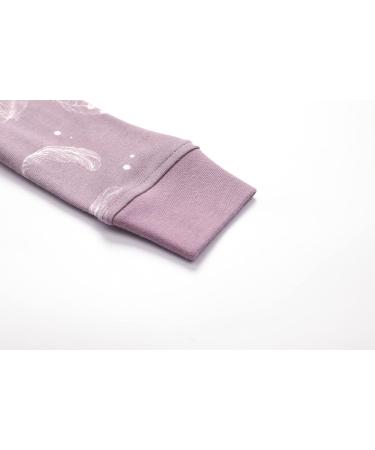 Owlivia Organic Cotton Baby Romper | Zip Up Footless Sleep N Play | Long Sleeve Pyjama (Size Newborn-24 Months) Feather 18-24 Months - Buy Online on SooperMarket.com