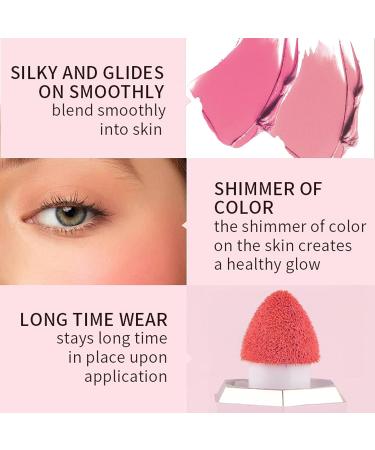 Velvet Cream Blush Stick - Seductive Pink | Long Lasting Cheek Makeup - Buy Online on SooperMarket.com