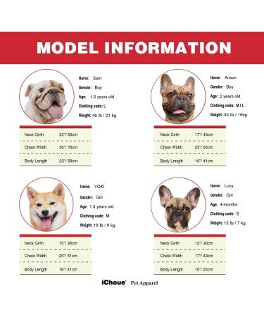 iChoue Dog Lifejacket for Medium Dogs - Red Swimming Vest for Bulldogs and Pitbulls - Buy Online on SooperMarket.com