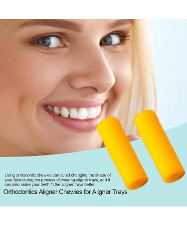 Orth Aligner Chewies for Invisalign & Aligner Chompers - Dental Chewies (Box of 2 Mango Flavor 6 Colors) | Shop Now! - Buy Online on SooperMarket.com